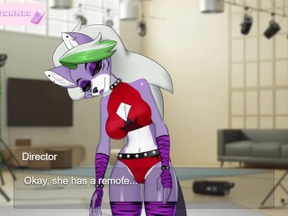 Roxanne Wolf Horny furry FNAF [Full Gallery hentai game] KISS MY CAMERA