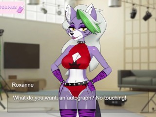 Roxanne Wolf Horny furry FNAF [Full Gallery hentai game] KISS MY CAMERA