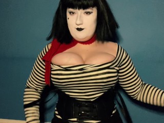 Slutty mime puts on a show (A mime and dash parody)