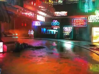 All CyberPunk 2077 Straight Girl V Sec Scene’s! Enjoy Choom!