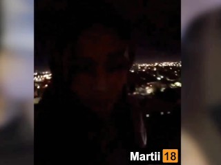 Subo a la terraza con un suscriptor de PornHub y me llena de leche (Version Completa)