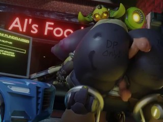 Best of Orisa teaser Compilation | Overwatch Porn Parody | Check out the Artist's Work
