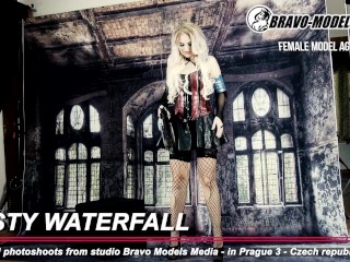 487 - Kristi Waterfall cosplay photoshoot in our studio