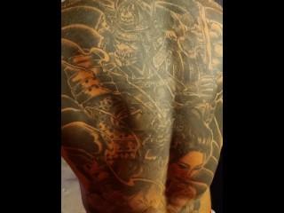 My new tattoo. Would you like a massage? I'm going now, who's going to pay me for this?