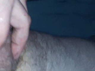 FROTTING A DILDO AND USING A LITTLE PLUNGER ON MY INVERTED DICKIE