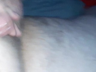 FROTTING A DILDO AND USING A LITTLE PLUNGER ON MY INVERTED DICKIE