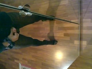 Jerking OFF in front of the Mirror 🍆 💦💦