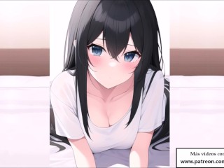 JOI con feminización, anal y CEI. Tu novia te pilla con su ropa.