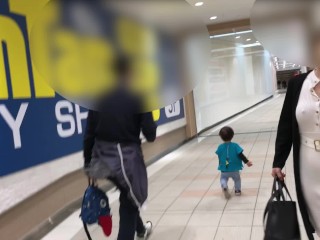 『個人撮影』巨乳熟女にピタッと白ワンピでノーブラ散歩＆お買い物♡ポッチが。 japanese/hentai/asian/milf/step mom/big tits/日本人/熟女/巨乳/素人/潮吹き