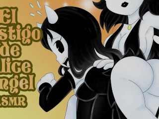 ASMR Las nalgadas hacia Alice Angel