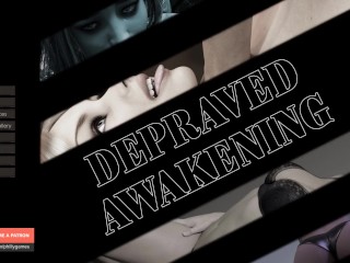 Depraved Awakening #4: Stepdad slips his hand in her panties (HD Gameplay)