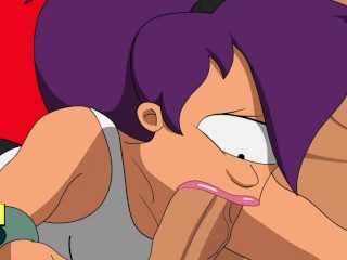 TURANGA LEELA SUCKING COCK (FUTURAMA PORN)