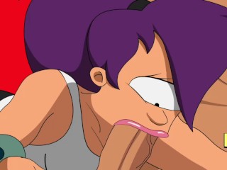 TURANGA LEELA SUCKING COCK (FUTURAMA PORN)