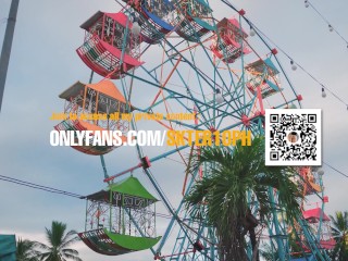 Real Public on Ferris wheel เปิดนมเสียวบนชิงช้าสวรรค์