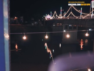 Real Public on Ferris wheel เปิดนมเสียวบนชิงช้าสวรรค์