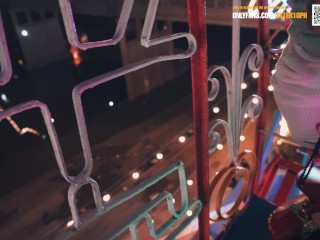 Real Public on Ferris wheel เปิดนมเสียวบนชิงช้าสวรรค์