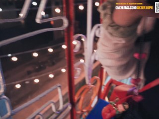 Real Public on Ferris wheel เปิดนมเสียวบนชิงช้าสวรรค์