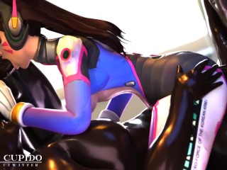 [Blacked][Bonus] Dva Tripple Penetration[Grand Cupido]( Overwatch )