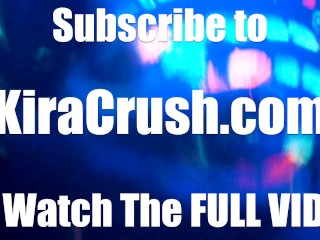 Blacklight Rave Girl Showing Off