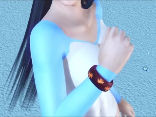 Dead or Alive Xtreme Venus Vacation Nyotengu Miu Fūrinji Anime Body Paint Nude Mod Fanservice Apprec