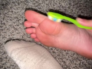 Pretty Soles Teasing You Foot Compilation Ivy's Feet in Your Face POV