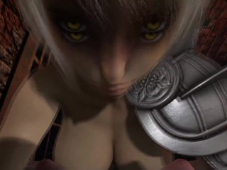 Riven futa in a medieval dungeon fucks Katarina heavy