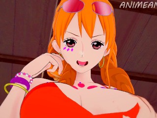 Fucking Nami from One Piece Red Movie Until Creampie - Anime Hentai 3d Uncensored