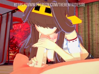 PASSIONATE SEX WITH KONGO 🥰 KANTAI COLLECTION HENTAI KANCOLLE
