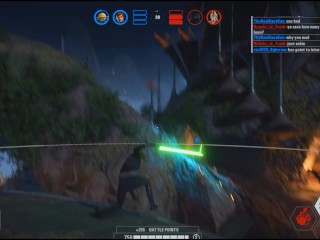 LizardPeter Gets the Dick He Deserves 1v1 vs Xaos Kun - Battlefront 2 STAR WARS