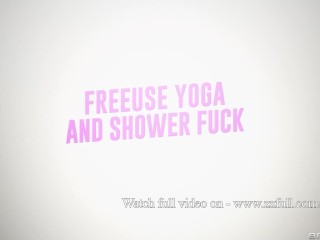 Freeuse Yoga And Shower Fuck - Cherie Deville / Brazzers