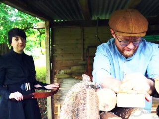 A Visit to the Woodshed - Pandora disciplines the Garden Hand