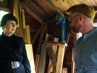 A Visit to the Woodshed - Pandora disciplines the Garden Hand