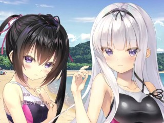 【#09 エロゲー スタディ§ステディ2実況動画】主人公、由乃の爆乳スクール水着姿を見て目の前で勃起してしまい・・(巨乳ギャルゲー・恋愛アダルトPCゲーム) Hentai game)