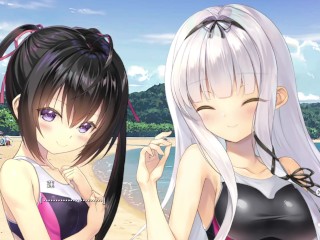 【#09 エロゲー スタディ§ステディ2実況動画】主人公、由乃の爆乳スクール水着姿を見て目の前で勃起してしまい・・(巨乳ギャルゲー・恋愛アダルトPCゲーム) Hentai game)