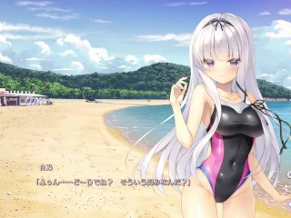 【#09 エロゲー スタディ§ステディ2実況動画】主人公、由乃の爆乳スクール水着姿を見て目の前で勃起してしまい・・(巨乳ギャルゲー・恋愛アダルトPCゲーム) Hentai game)