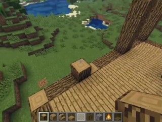 How to build a Lake House in Minecraft (tutorial)