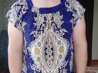 Hot Dress Big Ass Booty Ladyboy Crossdresser Sissy Solo Shemale Trans Model Big Butt Cute Legs Blond