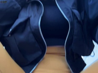 Agma and Jucy Double POV Femdom Ass Worship, Spitting, Dirty Socks and Boot Domination Outdoor