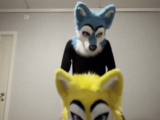 Horny furries fucks in doggy 🐶💦