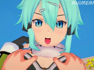 Fucking E-Girls from Sword Art Online and Cumming Inside Them - Anime Hentai 3d Compilation