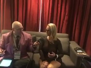 Dee Siren with Jiggy Jaguar AEE 2020 Las Vegas NV