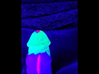 Black Light Zombie Frankenstein Body Painting Dick Timelapse