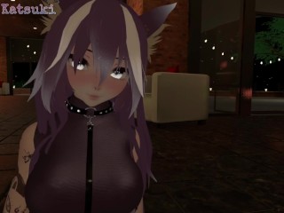 VR Girlfriend fucks you during work break | VRChat ERP | Fansly Teaser | VTuber