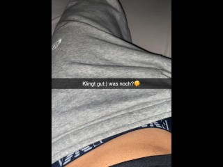 Shy German student wants to fuck Best Friend on Snapchat