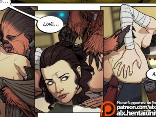 Rey Submits to Her Wookie Master Part 1-2
