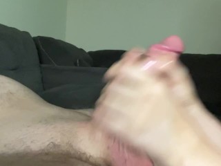 Handjob With Slow Motion Cum Shot