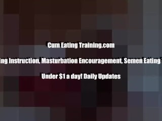 CEI Domination And POV Cum Feeding Porn