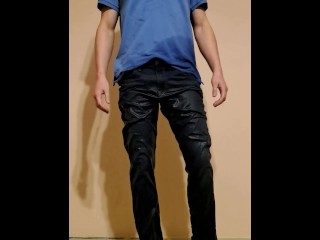 Custom Video: Wetting the Same Jeans All Day