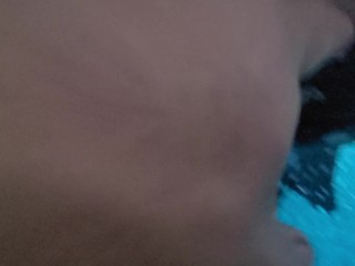 Dared my wife to let me touch her Big Tits at the pool in Cancun  (Part 1)