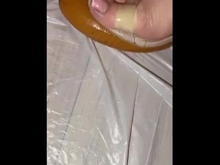 Heel crushing sausage